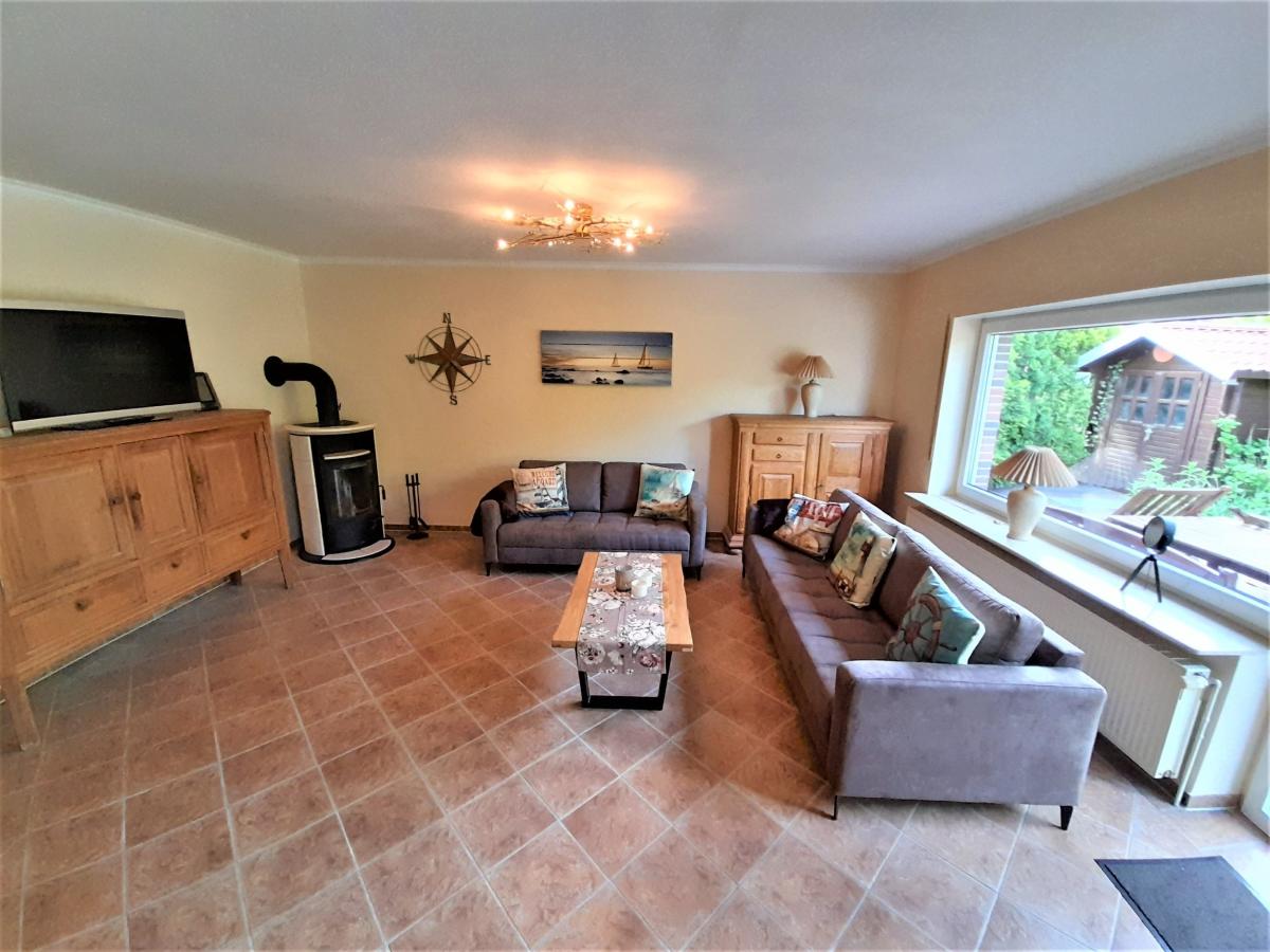 Ferienhaus Ditzum Wohnzimmer